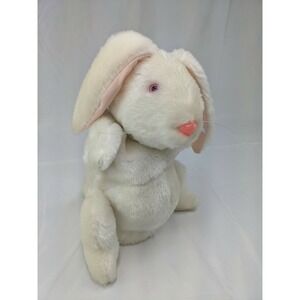 White Rabbit Plush 12 Inch Midwest Cannon Falls Pink Eyes Storage Stuffed Animal